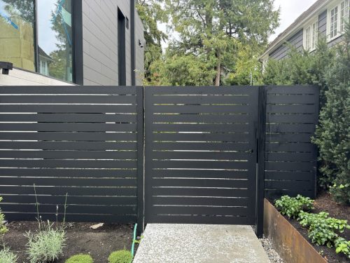 TG10 Aluminum Pedestrian Gate in Kerrisdale