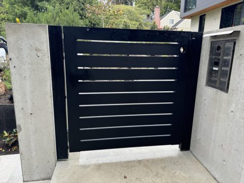 TG09 Aluminum Pedestrian Gate in Vancouver