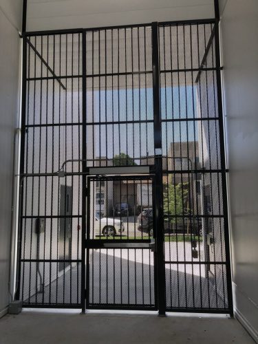 TG23 Aluminum Pedestrian Gate with Panel in Vancouver
