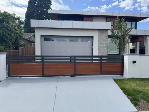 TG04 Aluminum Telescopic Sliding Gate in Richmond