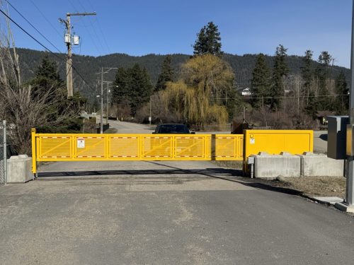 TG27 Vandal Proof Cantilever Gate in Chase